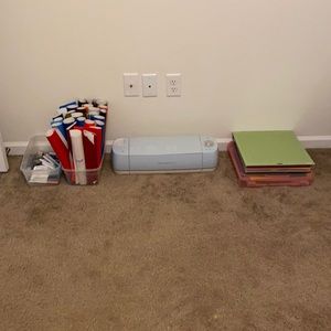 BULK Lot of Cricut Supplies WITH Cricut